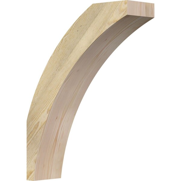 Ekena Millwork 6"W x 20"D x 26"H Thorton Rough Sawn Knee Brace, Douglas Fir BRC06X20X26THR00RDF - main